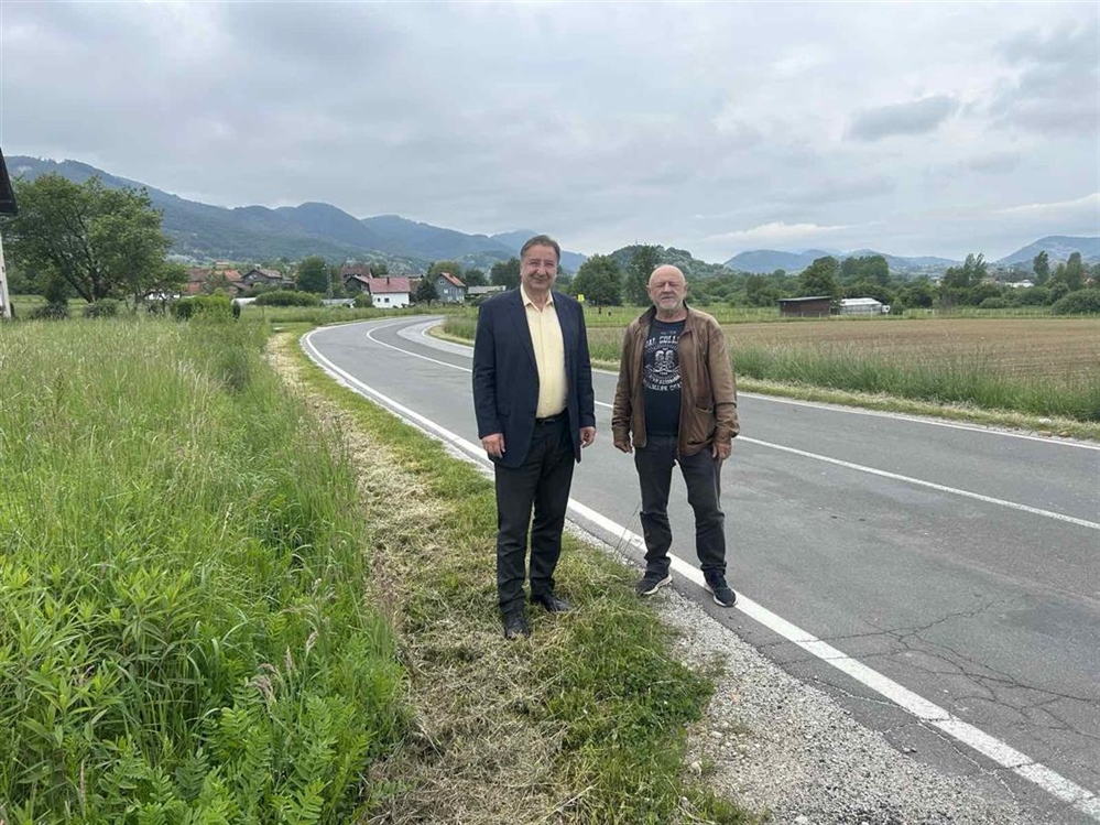 Gradonačelnik Lepoglave obišao radove izgradnje nogostupa
