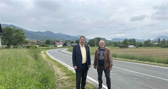 Gradonačelnik Lepoglave obišao radove izgradnje nogostupa