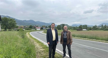 Gradonačelnik Lepoglave obišao radove izgradnje nogostupa