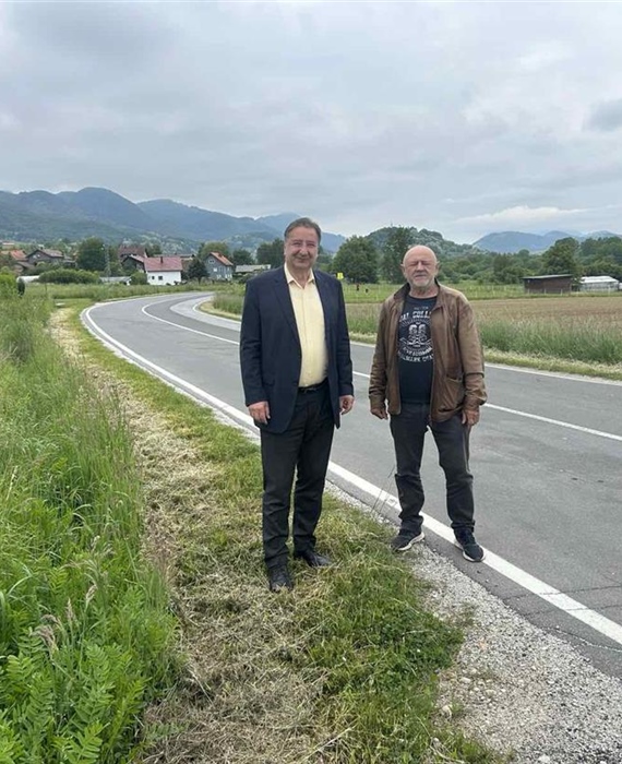 Gradonačelnik Lepoglave obišao radove izgradnje nogostupa