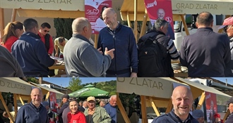 Župan Kolar u Zlataru: "Slušam građane jer zajedno gradimo još bolje Zagorje"
