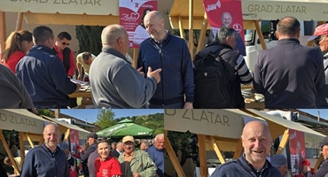 Župan Kolar u Zlataru: "Slušam građane jer zajedno gradimo još bolje Zagorje"