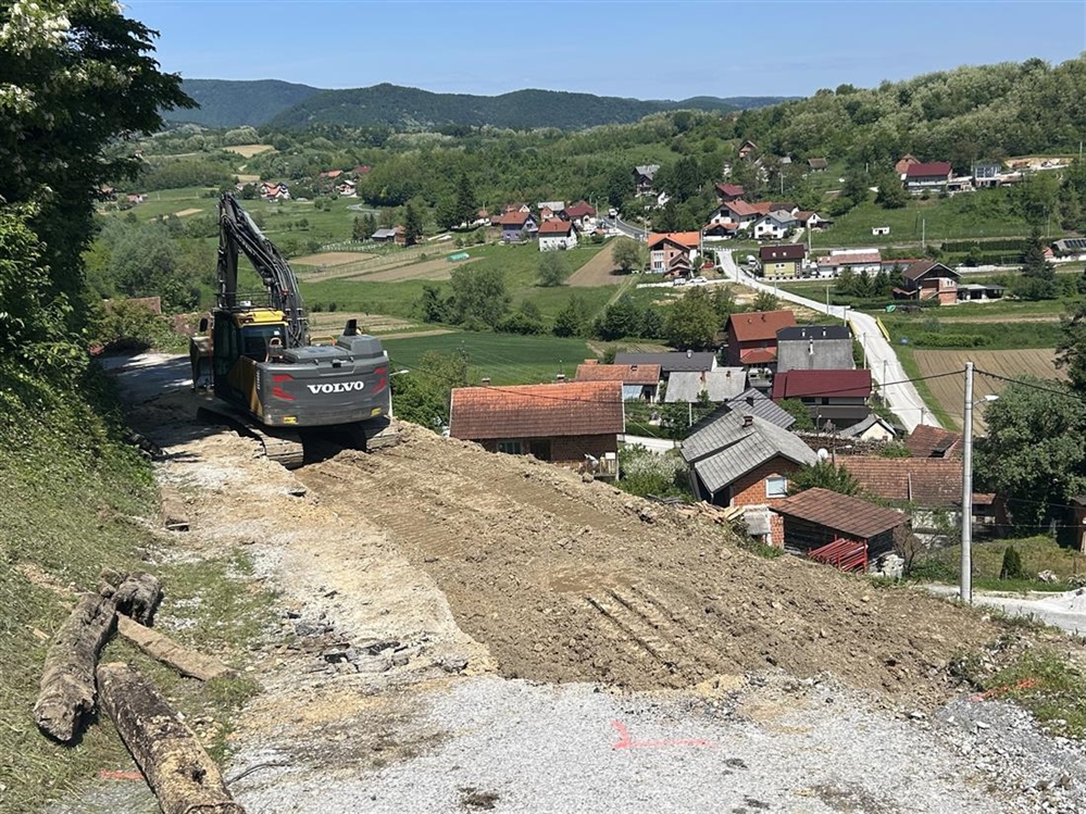 U tijeku opsežni radovi na uređenju klizišta na području Lepoglave