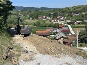 U tijeku opsežni radovi na uređenju klizišta na području Lepoglave