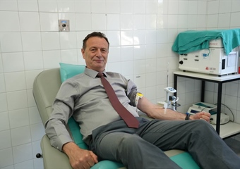 Varaždinski gradonačelnik Bosilj 50. put darivao krv: Moj osobni čin, ali i poruka kakav grad nastojimo biti
