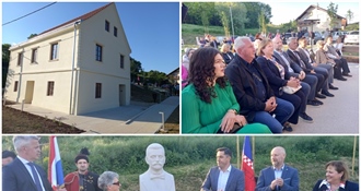 Župan Kolar i zamjenica Petek na obilježevanju završetka obnove Kuće Janka Leskovara - zasjala je novim sjajem