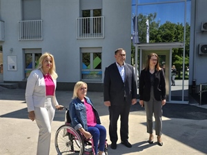 Krapina dobila suvremeni lift za pristup Pučkom učilištu i knjižnici - projekt za grad jednakih mogućnosti