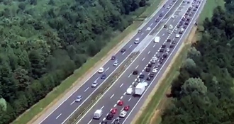 Gužve na hrvatskim cestama: zastoji na obilaznicama i graničnim prijelazima