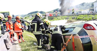FOTO: Vatra i akcija - ovako je izgledala velika vježba u Krapini