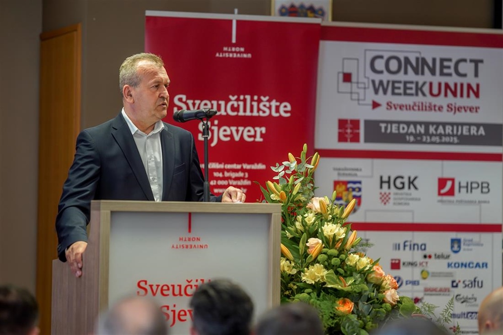 Sveučilište Sjever: Župan Stričak i ministar Habijan na otvorenju UNIN Connect Week