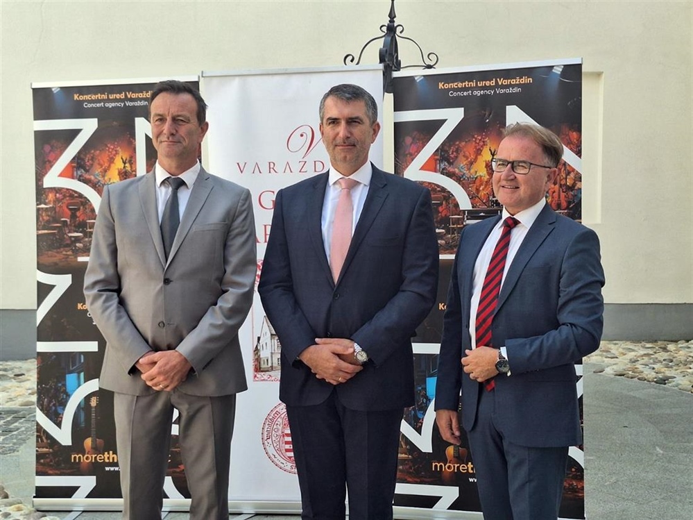 Varaždin postaje pozornica za spektakl - koncert Orkestra 100 violina: Slavi se 30 godina Koncertnog ureda