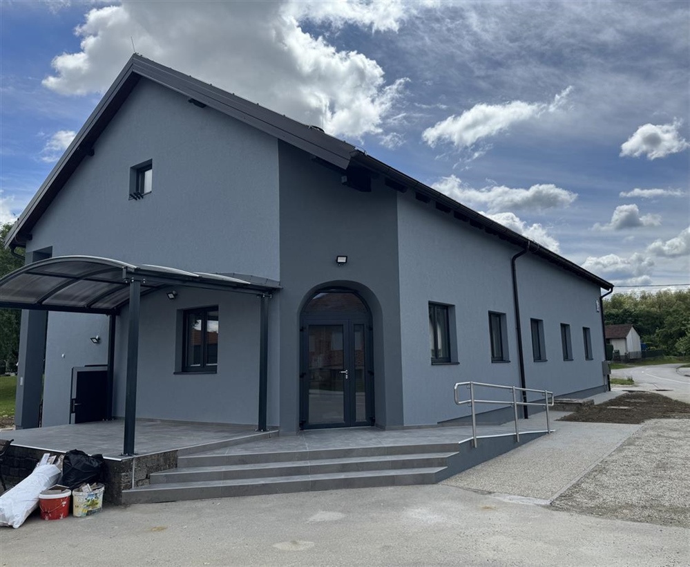 Općina Jalžabet - Završena energetska obnova Društvenog doma u Leštakovcu