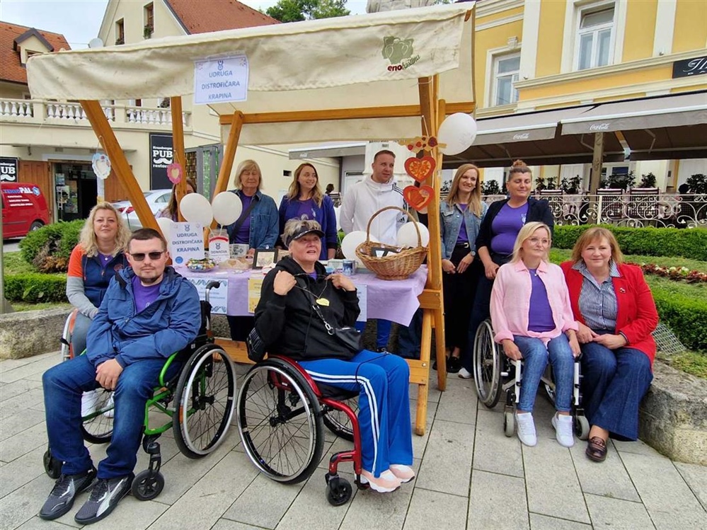 U Krapini obilježen Nacionalni dan osoba oboljelih od neuromuskularnih bolesti - "I najmanja prepreka može nam biti nepremostiva"