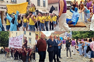 FOTOGALERIJA Stotine maturanata prošetale Varaždinom - počela je MATURANTIKA!