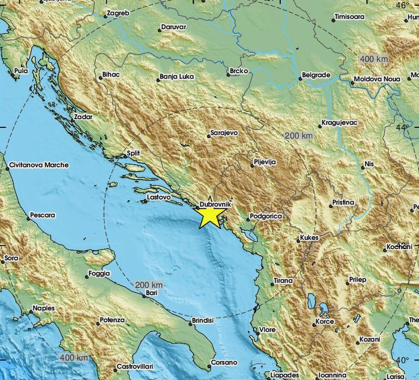 Noć potresa u Hrvatskoj: Treslo se na jugu i u riječkom području