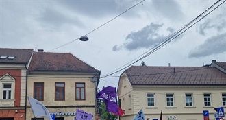 NORIJADA: Krapinski maturanti prošetali centrom grada i zabavljali se uz glazbene hitove
