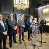 Uz SDP-ov kandidata za župana Brunu Istera, na presici u Varaždinu Reformisti i NPS-ovci