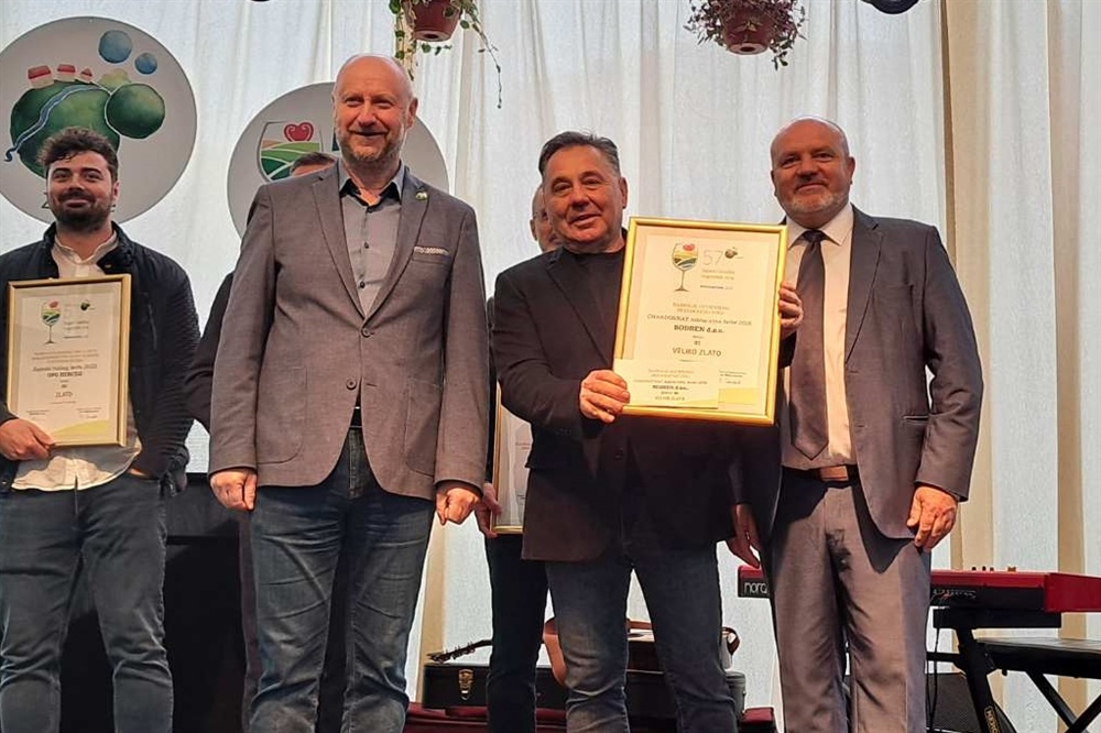 Ovogodišnji šampion Sajma vina u Bedekovčini je Bodrenov Chardonay, ledena berba iz 2018.!