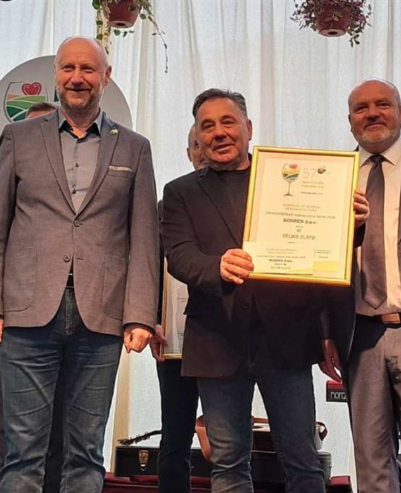 Ovogodišnji šampion Sajma vina u Bedekovčini je Bodrenov Chardonay, ledena berba iz 2018.!