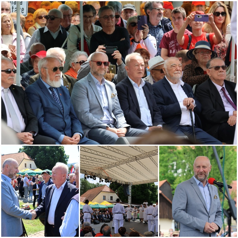 Župan Kolar na Danu mladosti u Kumrovcu