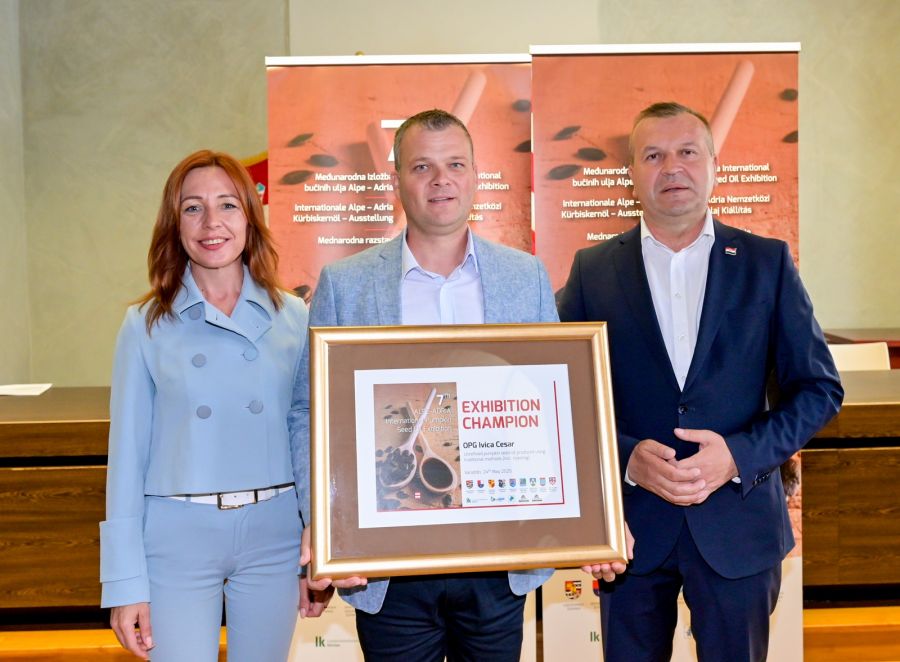 Varaždinska županija još jednom opravdala titulu prijestolnice bučinog ulja na 7. međunarodnoj i 14. nacionalnoj izložbi