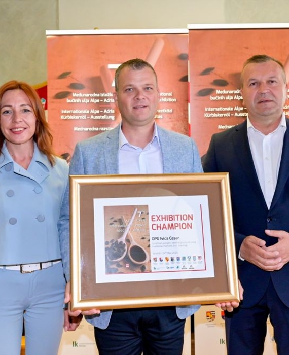 Varaždinska županija još jednom opravdala titulu prijestolnice bučinog ulja na 7. međunarodnoj i 14. nacionalnoj izložbi