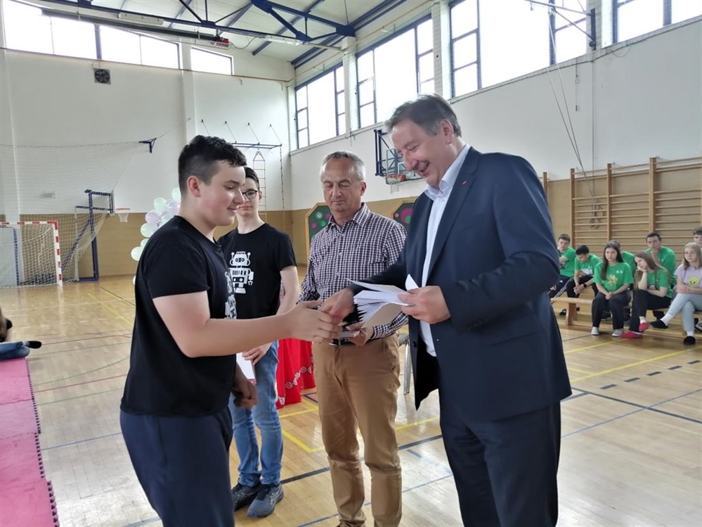 Gradonačelnik Škvarić: U lepoglavskoj školi izgradit ćemo bazen