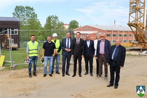 Kreće dogradnja križevačke Gimnazije vrijedna 2,8 milijuna eura - župan Koren u obilasku škole