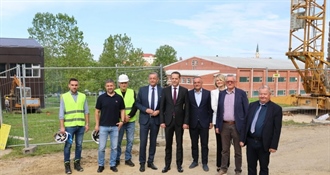 Kreće dogradnja križevačke Gimnazije vrijedna 2,8 milijuna eura - župan Koren u obilasku škole
