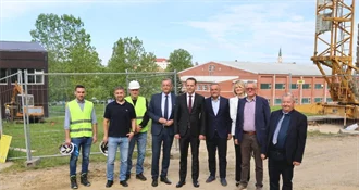 Kreće dogradnja križevačke Gimnazije vrijedna 2,8 milijuna eura - župan Koren u obilasku škole