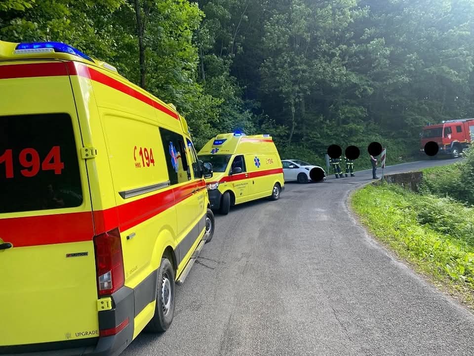 Teška prometna na cesti Gornja Stubica - Laz