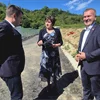 Varaždinske Toplice: U društvu gradonačelnice Ratković, župan Stričak i bjelovarski gradonačelnik Hrebak obišli Smart kvart