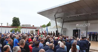 Župan Posavec pozdravio više od 400 sudionika natjecanja dragovoljaca i veterana te djece i unuka branitelja: Istinu moramo čuvati i prenositi na mlađe generacije