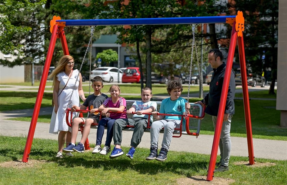 U Varaždinu postavljeno još jedno igralo za djecu s invaliditetom
