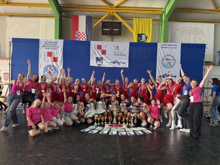 Mažoretkinje Dubrovčana ostvarile velik uspjeh i s prvenstva se vratile s pregršt medalja