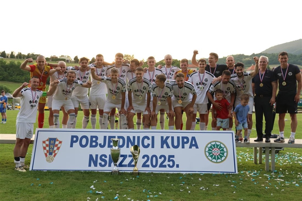 NK Gaj Mače obranio naslov pobjednika županijskog Kupa - Župan Kolar čestitao nogometašima