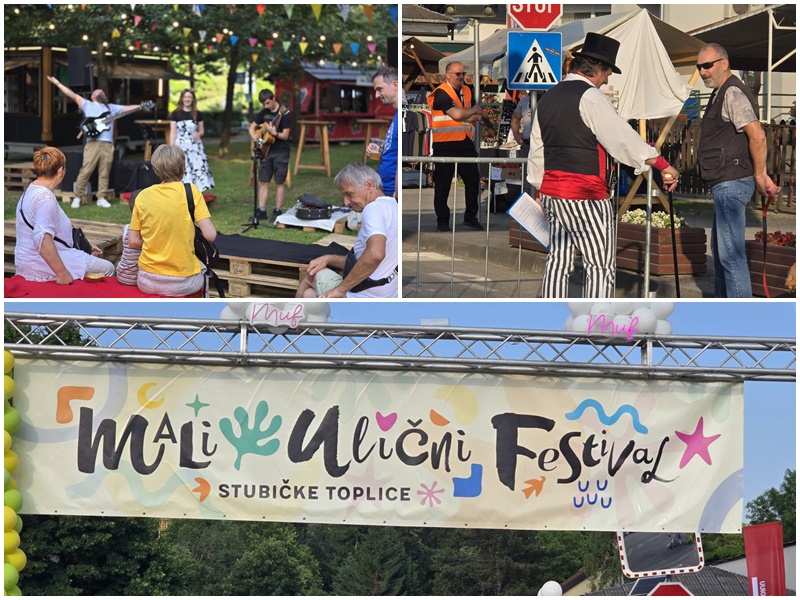 Stubičke Toplice pretvorene u veliku pozornicu – Počeo 7. Mali ulični festival
