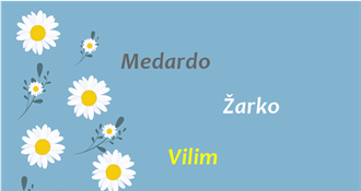 DANAS IM JE IMENDAN Uputite im lijepe želje
