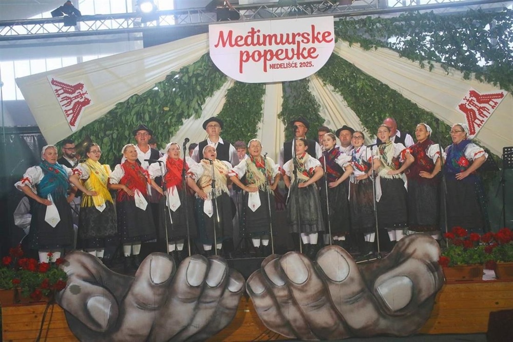Tradicijska glazba oživjela Nedelišće na 41. Smotri međimurske popevke