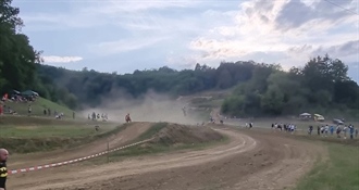 Adrenalinska nedjelja na stazi u Keblu - Autocross za velike, biciklcross za male!