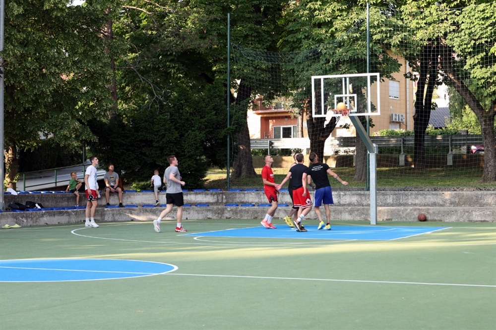 Novi sjaj starog terena - obnovljeno najpoznatije okupljalište krapinskih košarkaša!