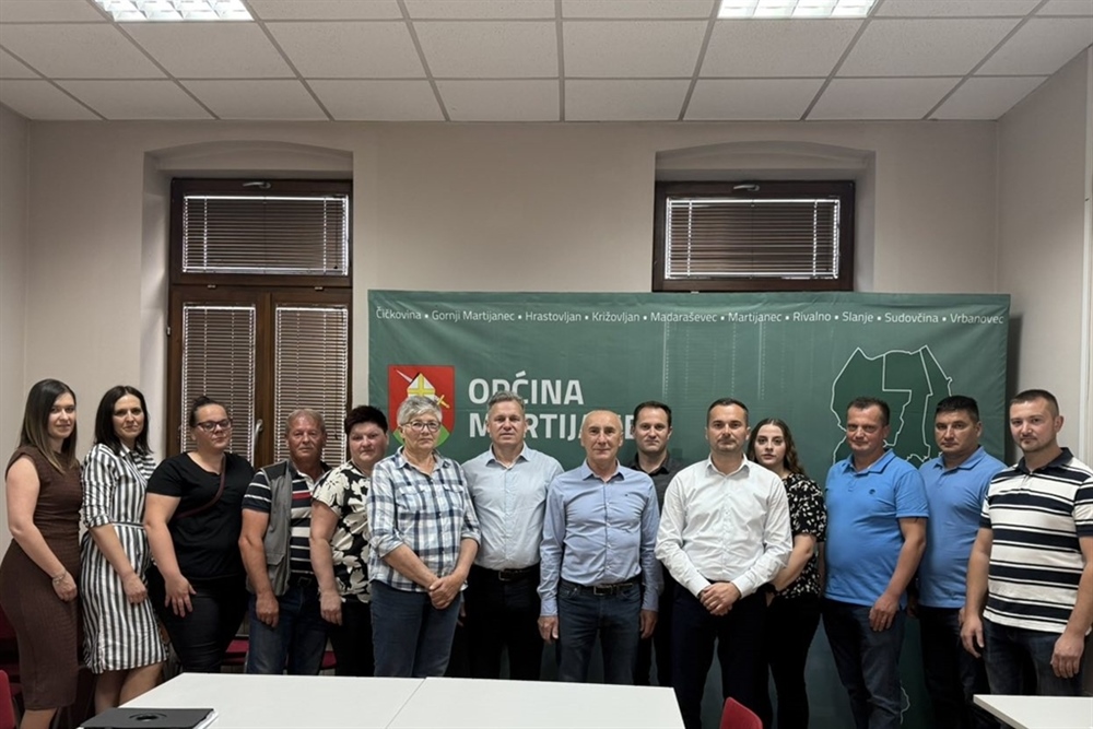 Za predsjednika Općinskog vijeća u Martijancu ponovno izabran Stjepan Golubić