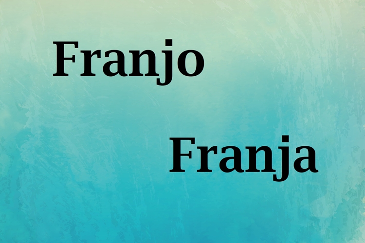 IMENDANI Današnji godovnjaci su Franjo i Franja!