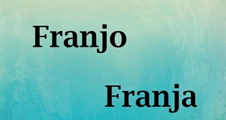 IMENDANI Današnji godovnjaci su Franjo i Franja!