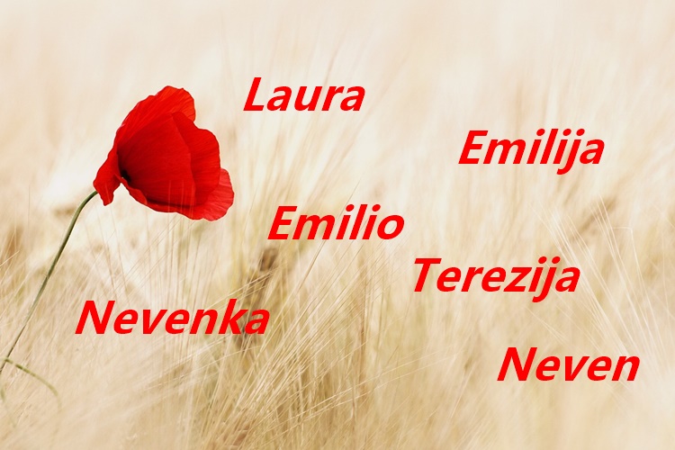 DANAS IM JE IMENDAN Čestitajte im njihov dan!