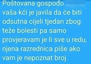 HIT MAMA: Primila poruku od razrednice o izostancima svoje kćeri – odgovor je iskren 'do bola'