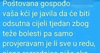 HIT MAMA: Primila poruku od razrednice o izostancima svoje kćeri – odgovor je iskren 'do bola'