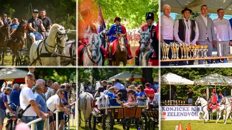 Konjičke igre u Petrijancu obilježile jubilarno izdanje – Zelendvor kao središte tradicije!
