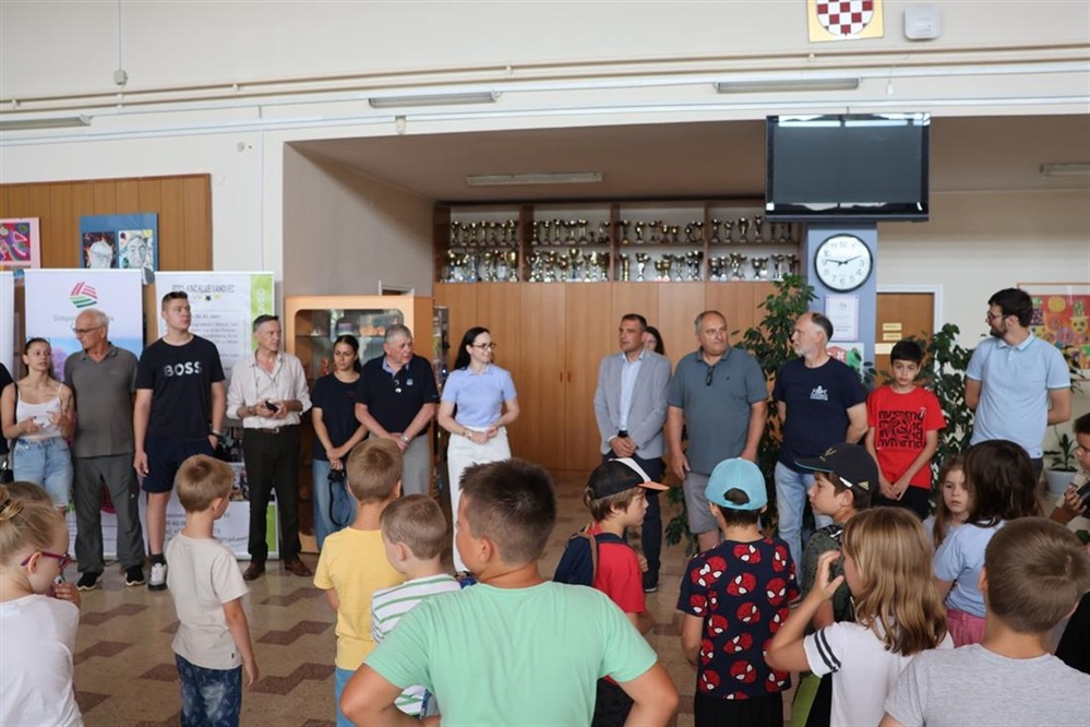 Kamp za male tehničare u Međimurju - župan Posavec poručio djeci: Učite, istražujte i igrajte se!