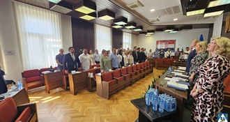 Prisegnuli članovi Županijske skupštine Koprivničko-križevačke županije, ali bez predsjednika - slijedi nova sjednica